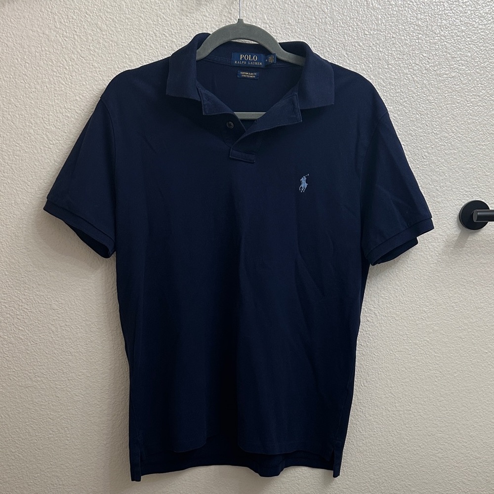 Polo by Ralph Lauren Men's Deep Blue Polo Shirt